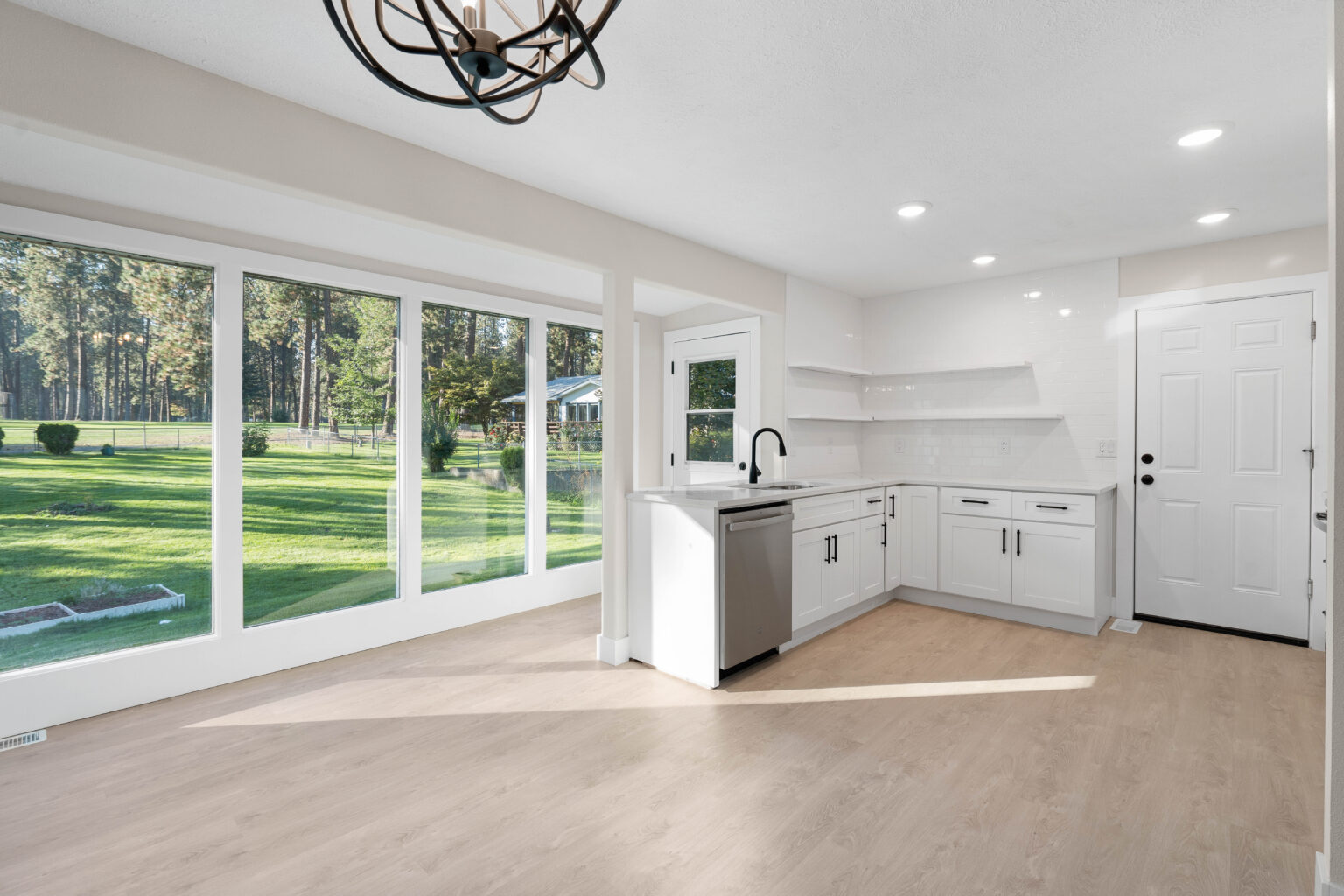 renovated kitchen